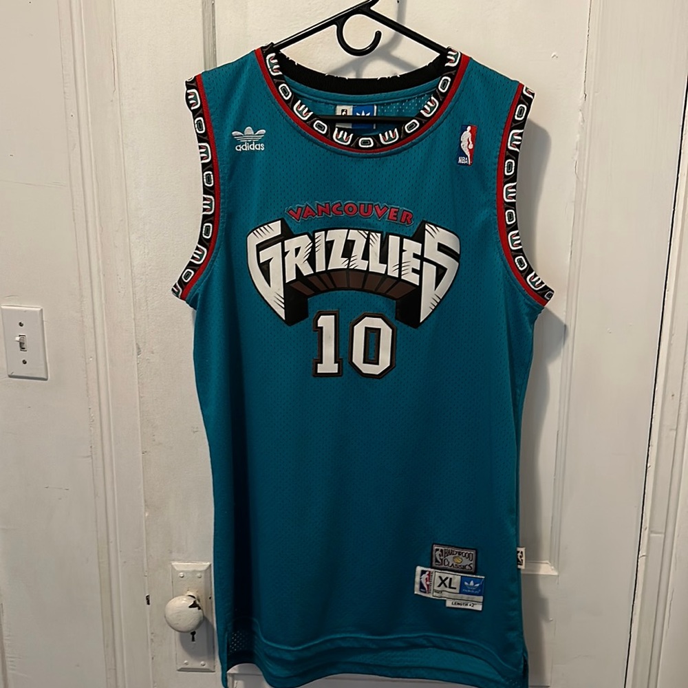 Throwback Mike Bibby Vancouver (Memphis) Grizzlies Jersey